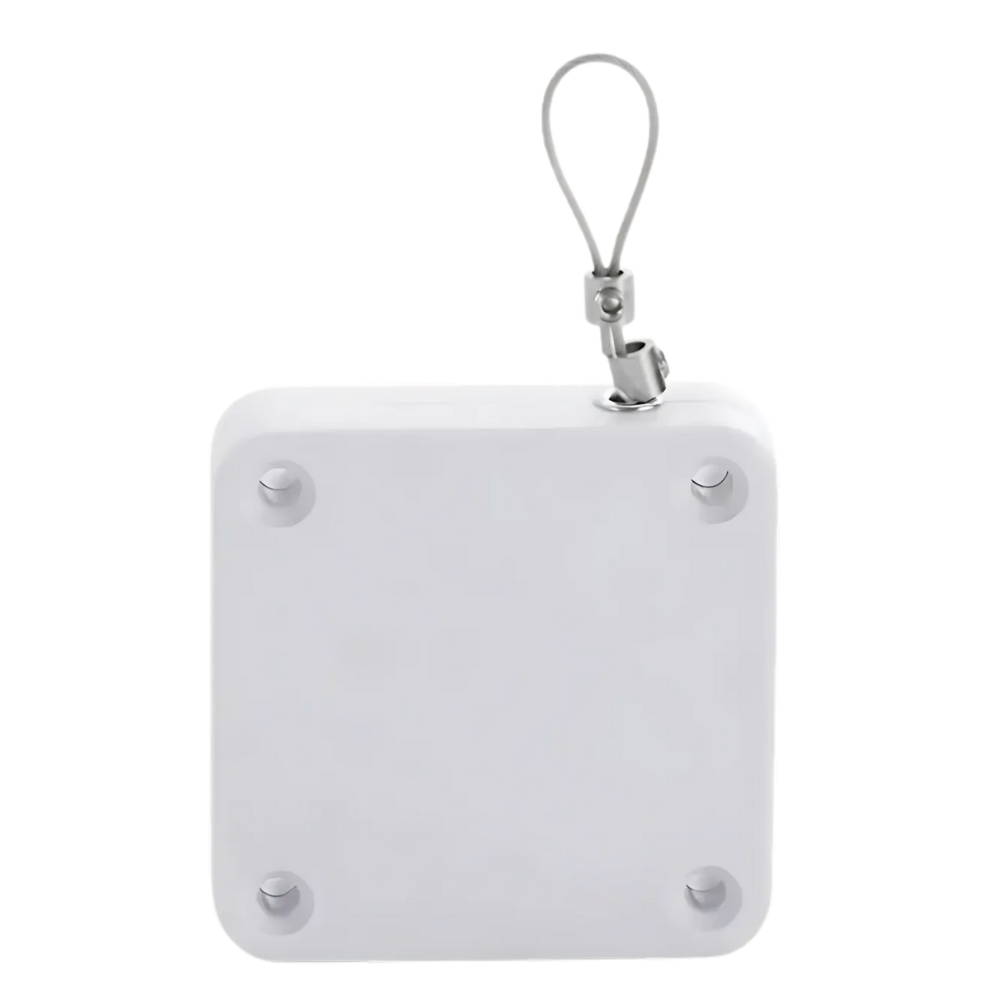 Cierrapuertas automático sin perforación -Blanco - Ozerty