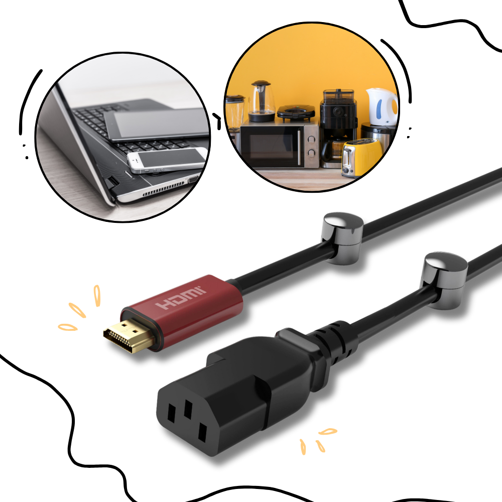 Organizador de cables universal - Ozerty