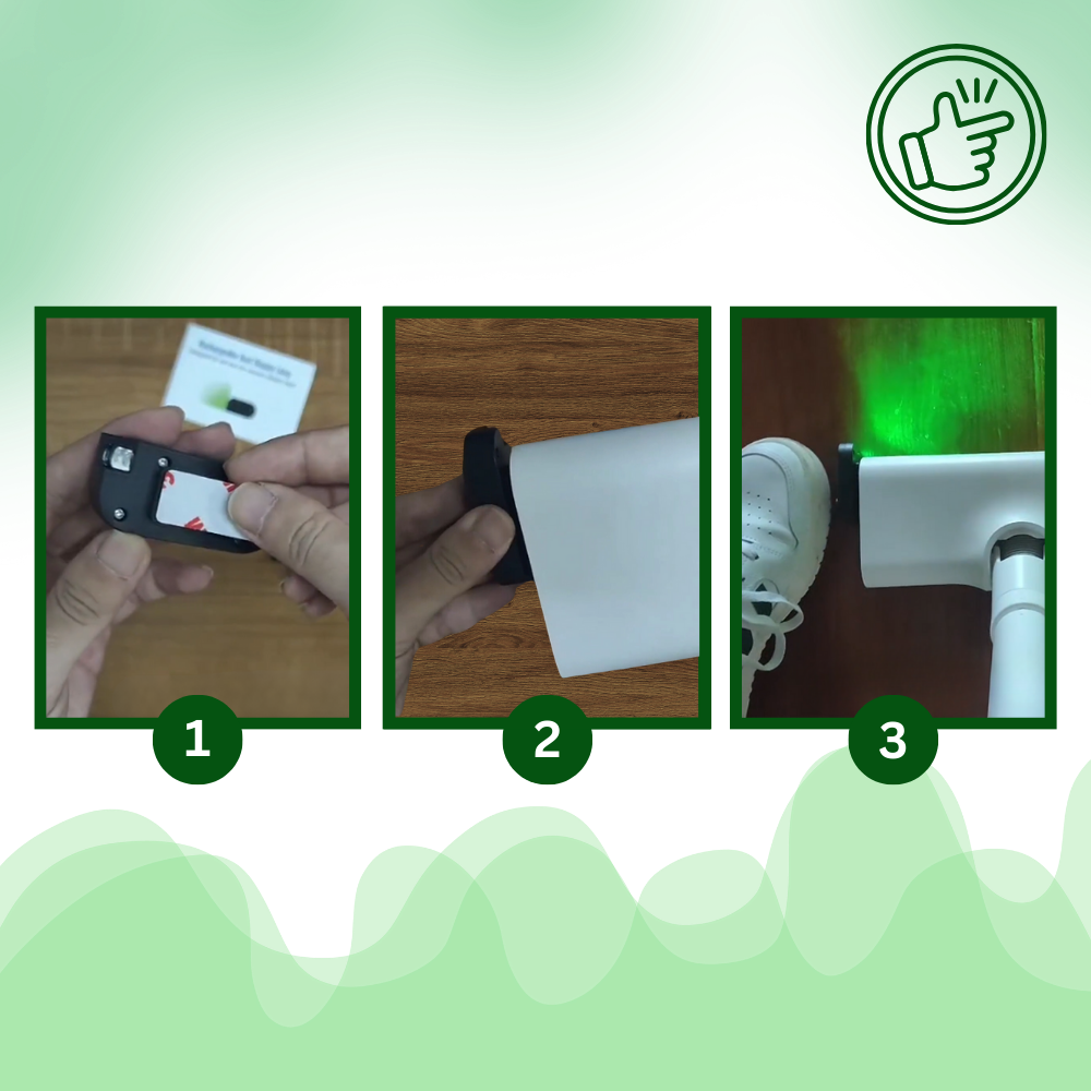 Luz LED para detección de polvo - Ozerty