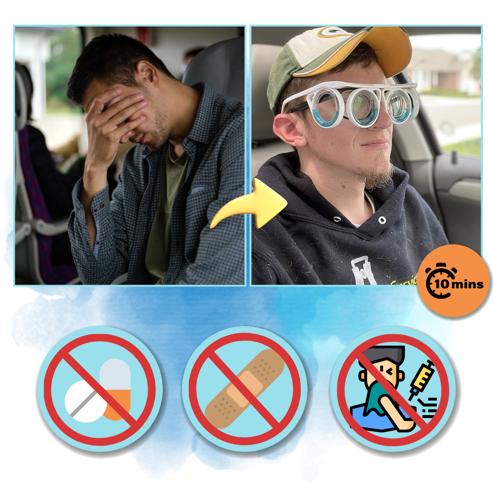 Gafas universales anti vértigos - Ozerty