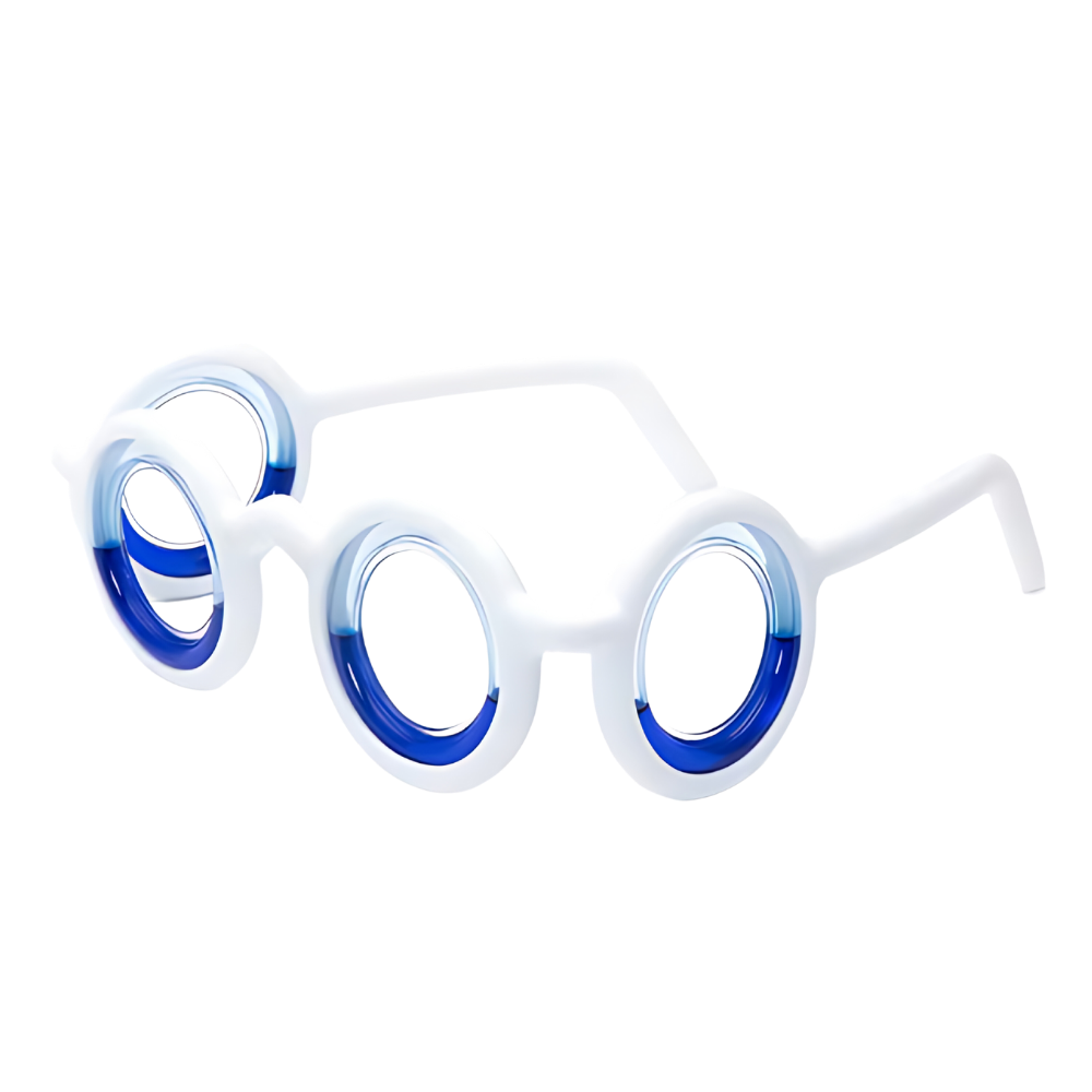 Gafas universales anti vértigos -Blanco - Ozerty