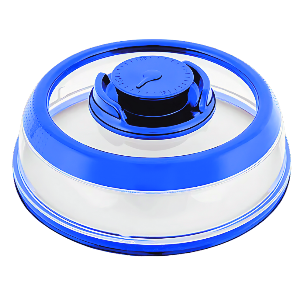 Tapa envasadora al vacío con ajuste universal
-Azul - Ozerty