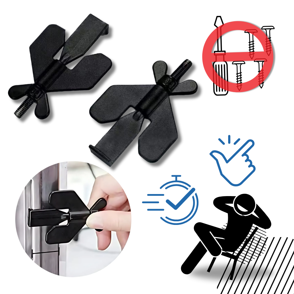 Cerradura de puertas universal para viajes - Ozerty