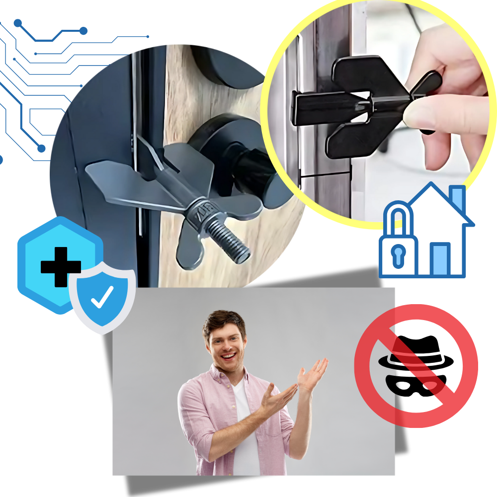 Cerradura de puertas universal para viajes - Ozerty