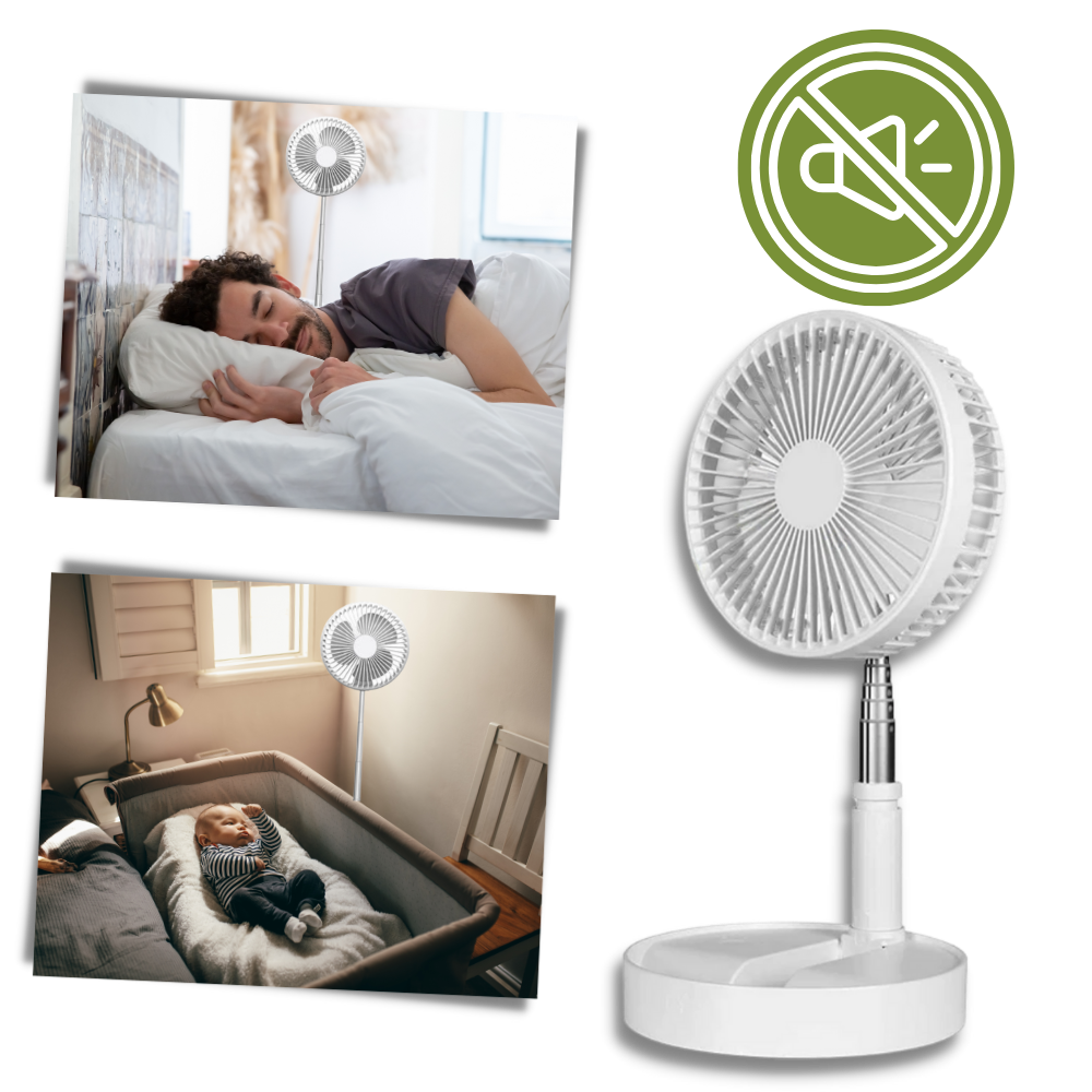 Ventilador portátil con carga USB
- Ozerty