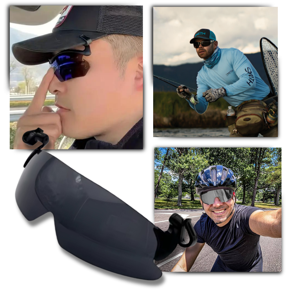 Gafas de sol polarizadas con enganche
- Ozerty