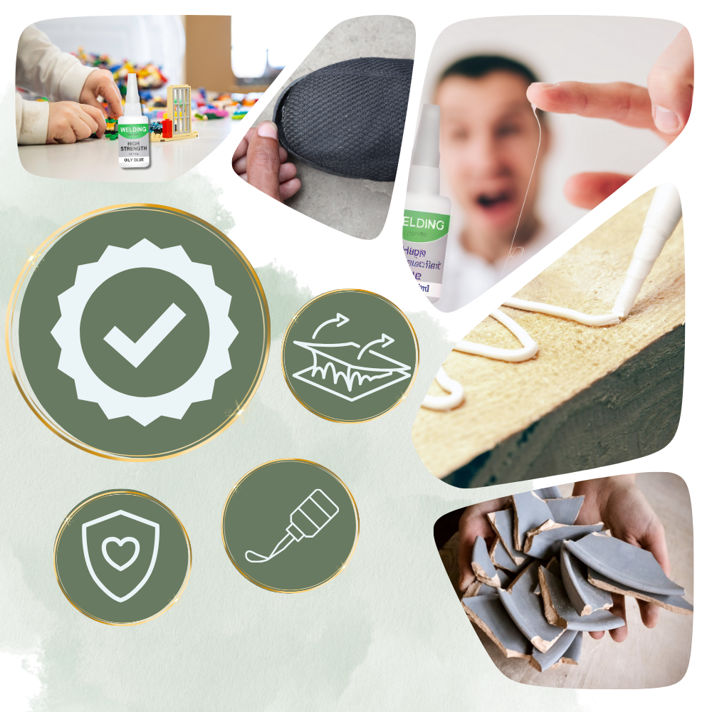 Pegamento aceitoso de alta resistencia para soldaduras - Ozerty