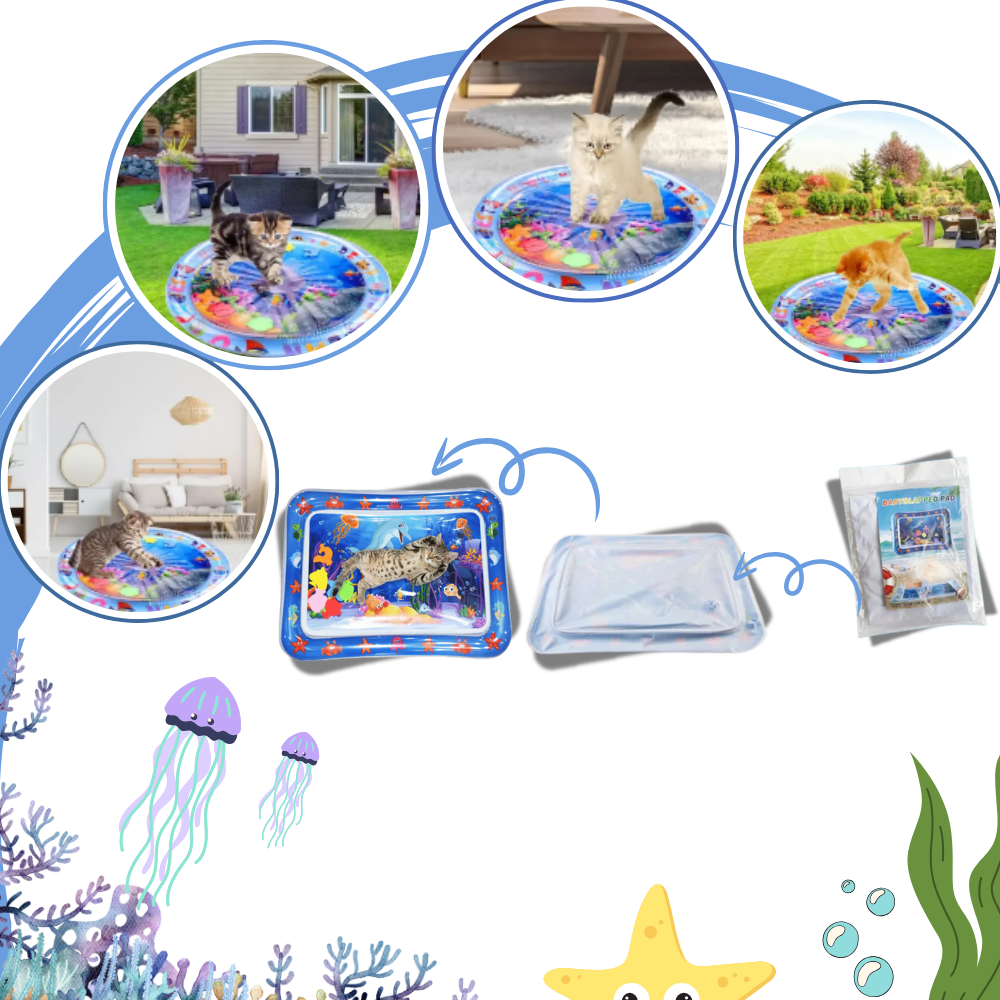 Alfombrilla de agua para mascotas
- Ozerty