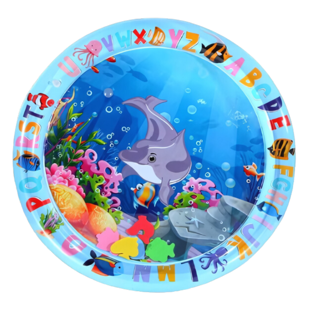 Alfombrilla de agua para mascotas
-Redonda - Ozerty