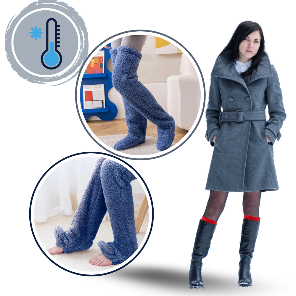 Calcetines calentadores de tiro alto - Ozerty