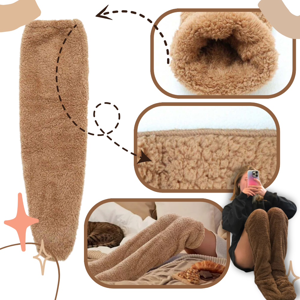 Calcetines calentadores de tiro alto - Ozerty