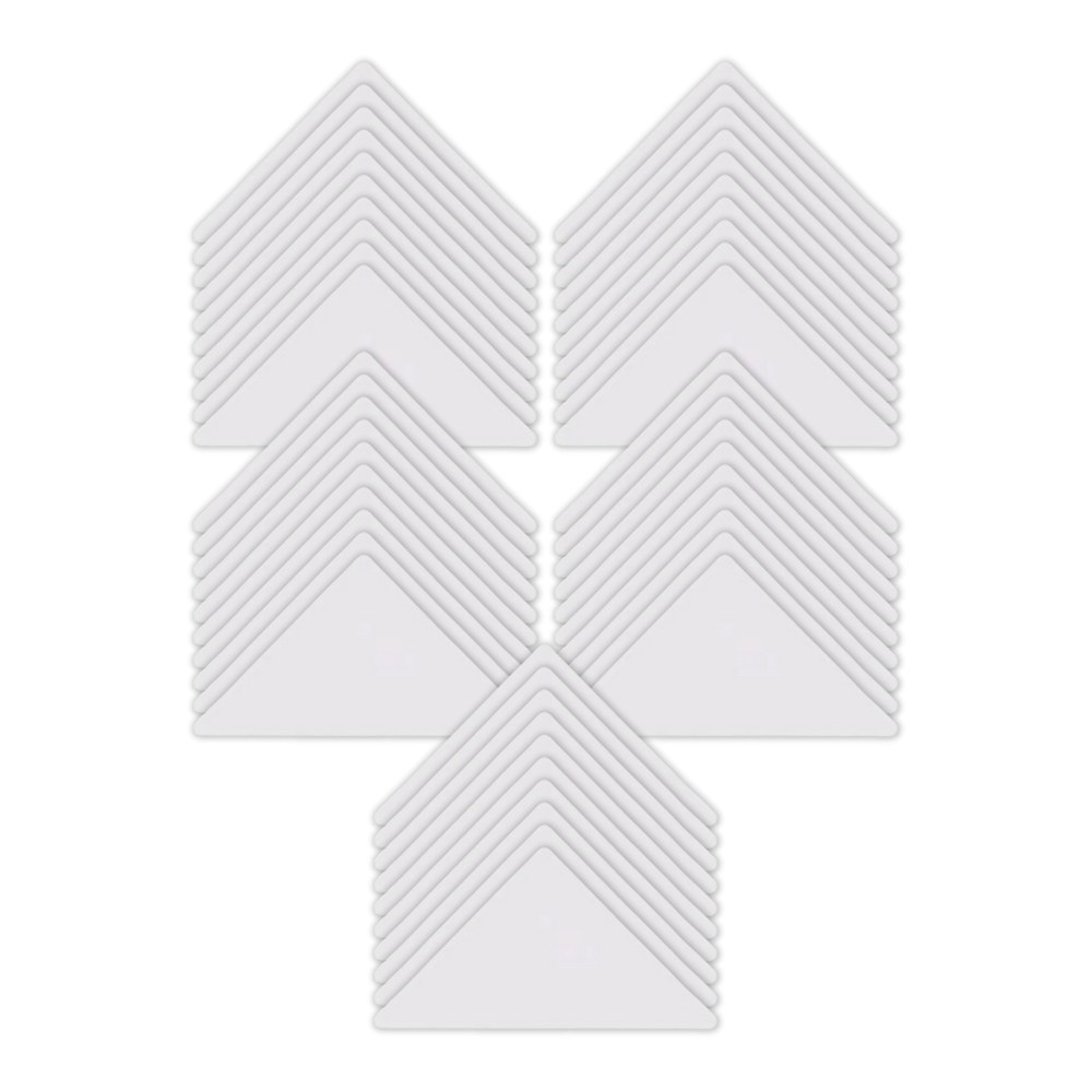 Adhesivo para cuellos de camisa
-50 unidades - Ozerty