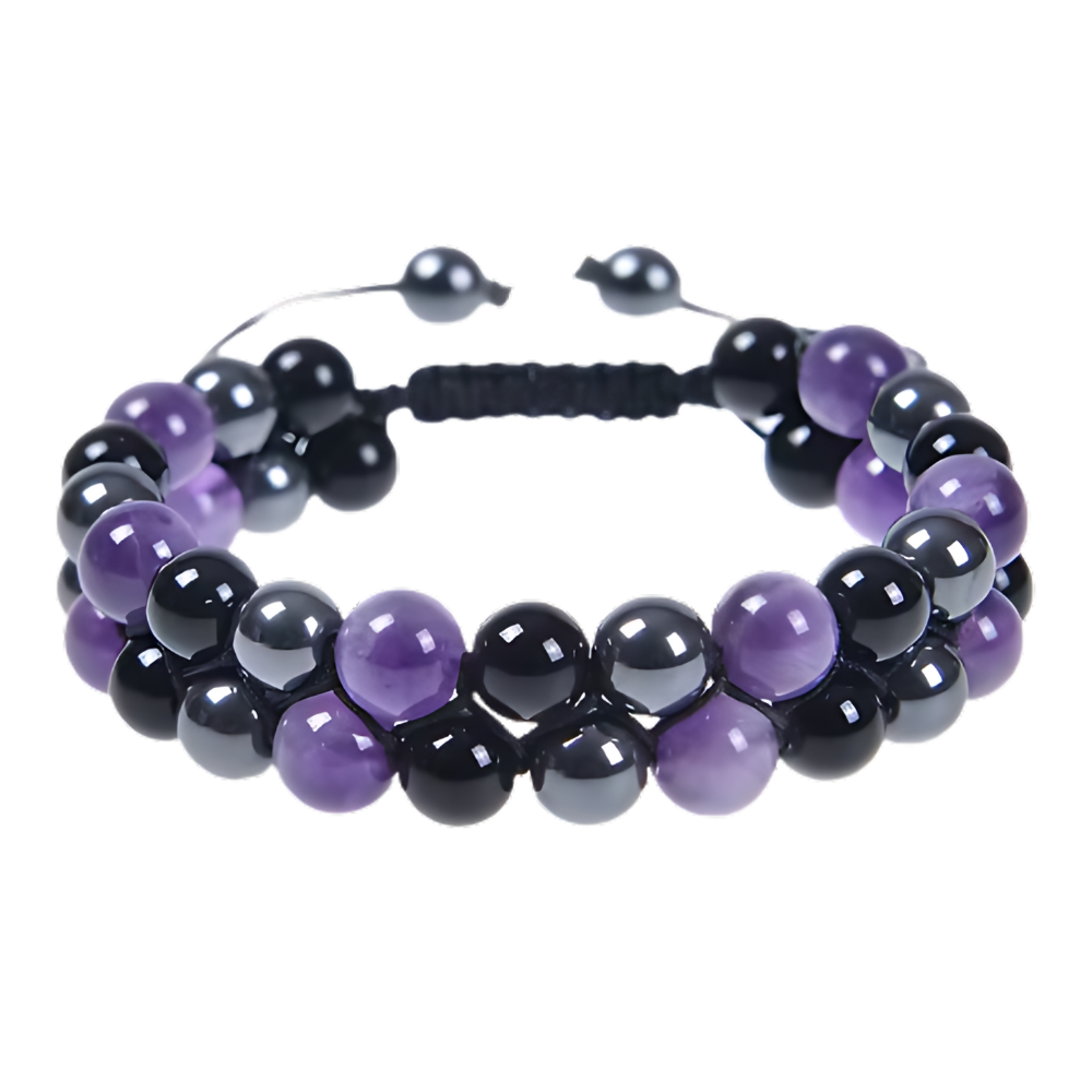 Pulsera de protección resistente al agua -Violeta de medianoche - Ozerty
