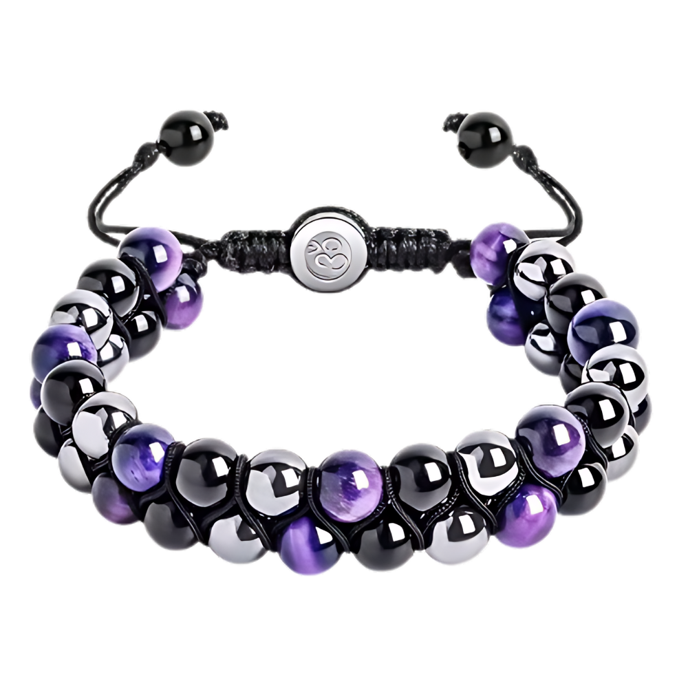 Pulsera de protección resistente al agua -Lavanda de cuervo - Ozerty