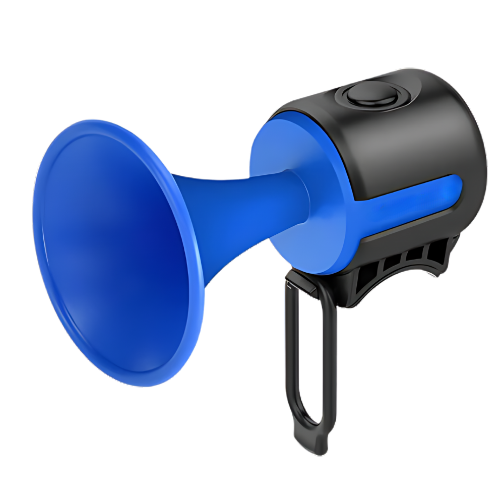 Claxon impermeable para ciclistas -Azul - Ozerty