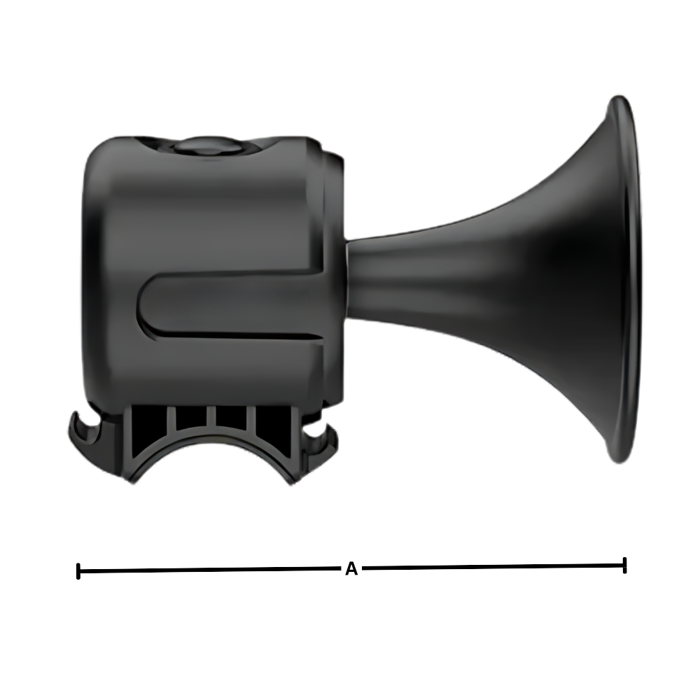 Claxon impermeable para ciclistas - Ozerty