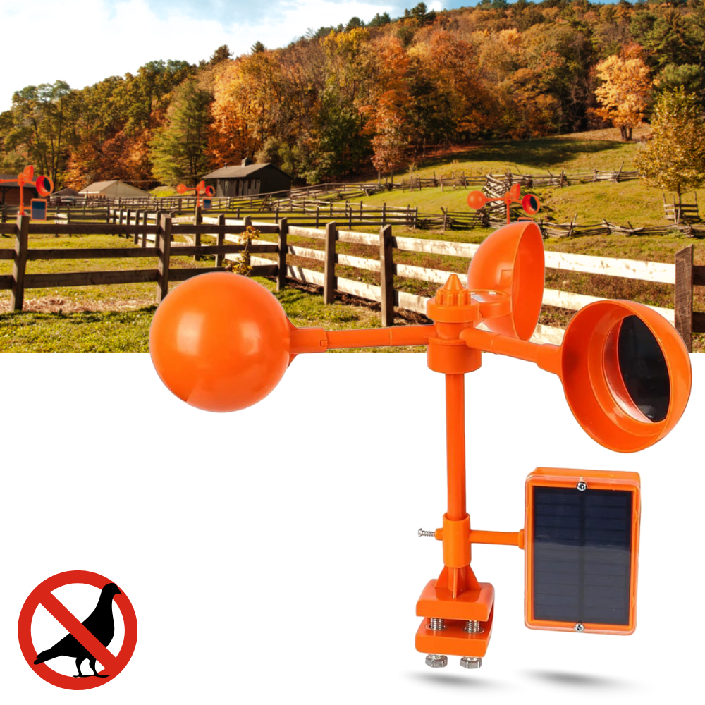 Dispositivo espantapájaros a base de viento - Ozerty