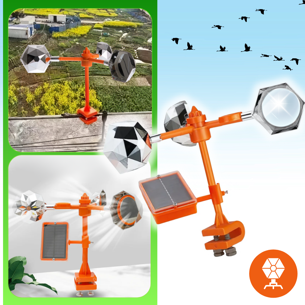 Dispositivo espantapájaros a base de viento - Ozerty