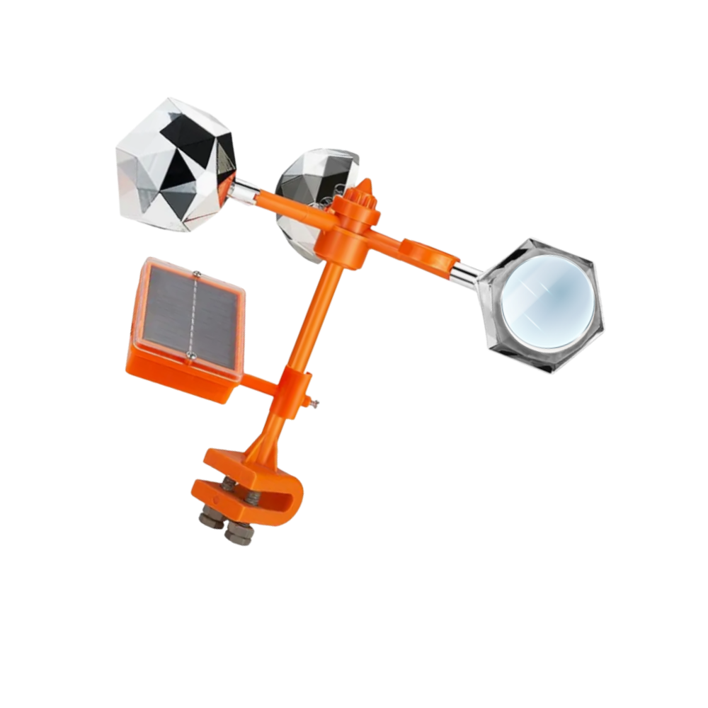 Dispositivo espantapájaros a base de viento -Reflectante - Ozerty