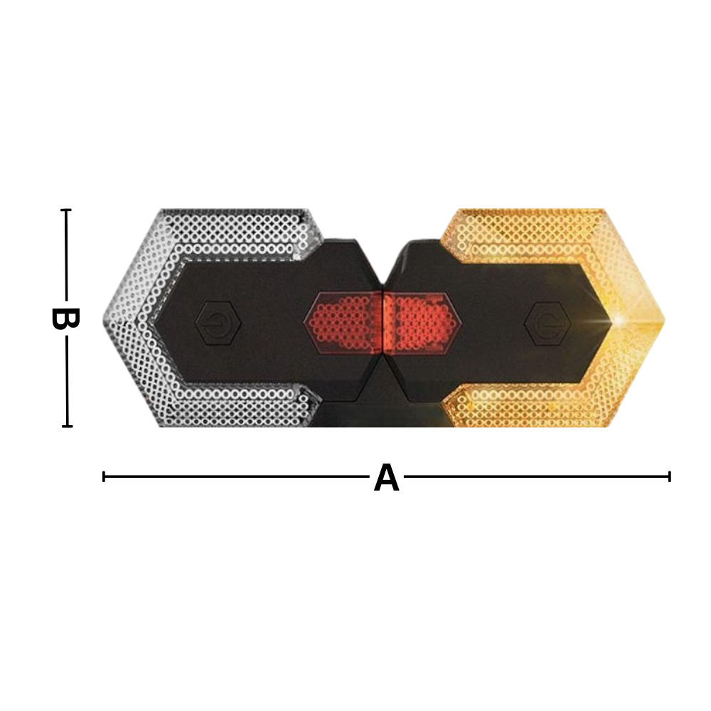 Luces indicadoras inalámbricas para bicicletas
- Ozerty