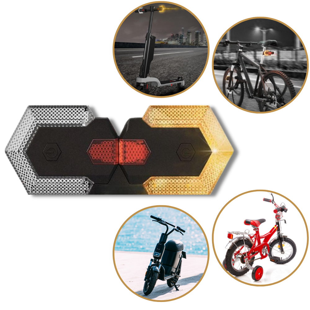 Luces indicadoras inalámbricas para bicicletas
- Ozerty