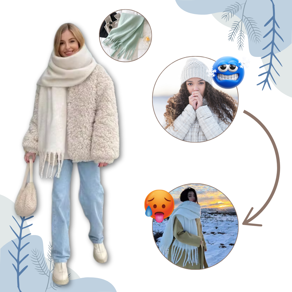 Bufanda calentita de mujer - Ozerty