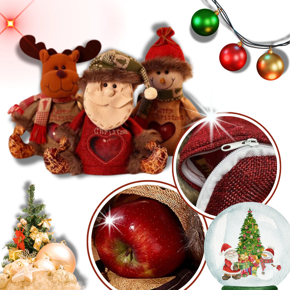 Bolsa para regalos de Navidad reutilizable y con cremallera
- Ozerty