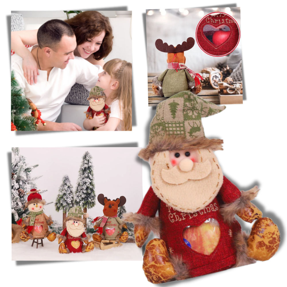 Bolsa para regalos de Navidad reutilizable y con cremallera
- Ozerty