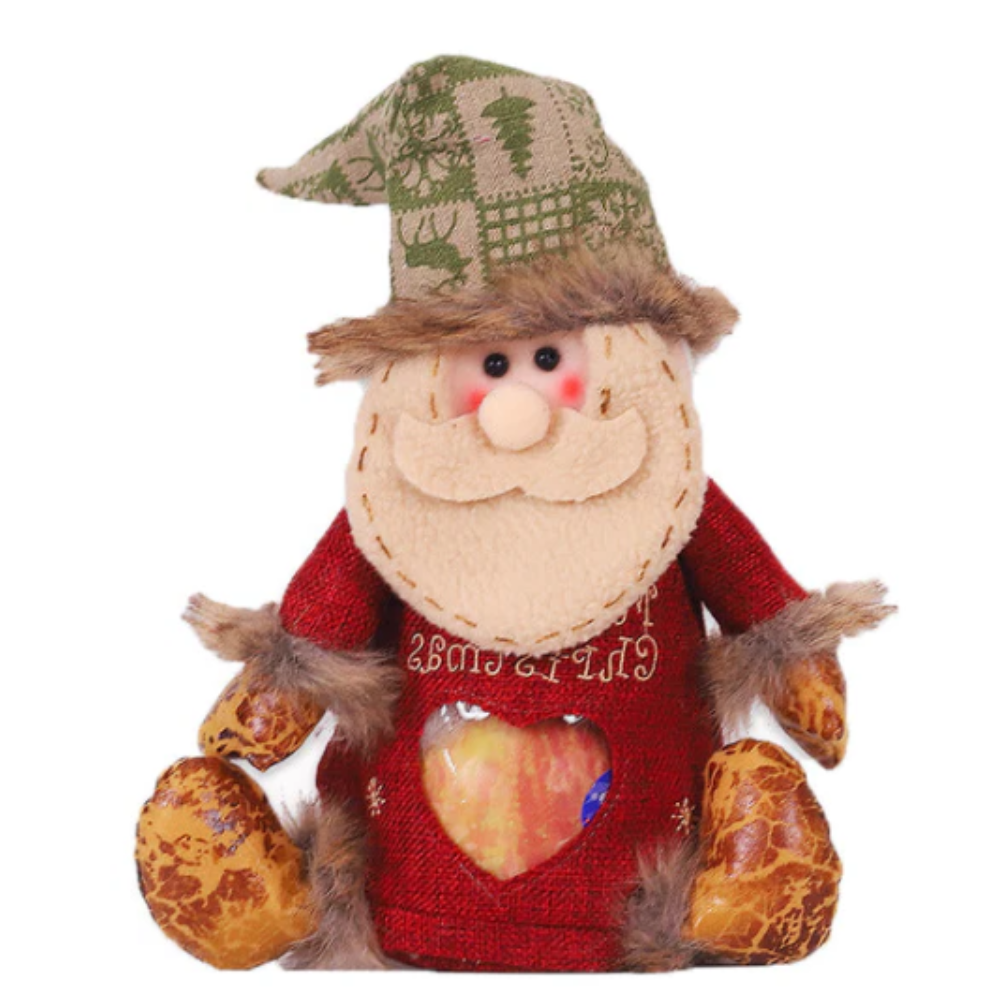 Bolsa para regalos de Navidad reutilizable y con cremallera
-Papá Noel - Ozerty