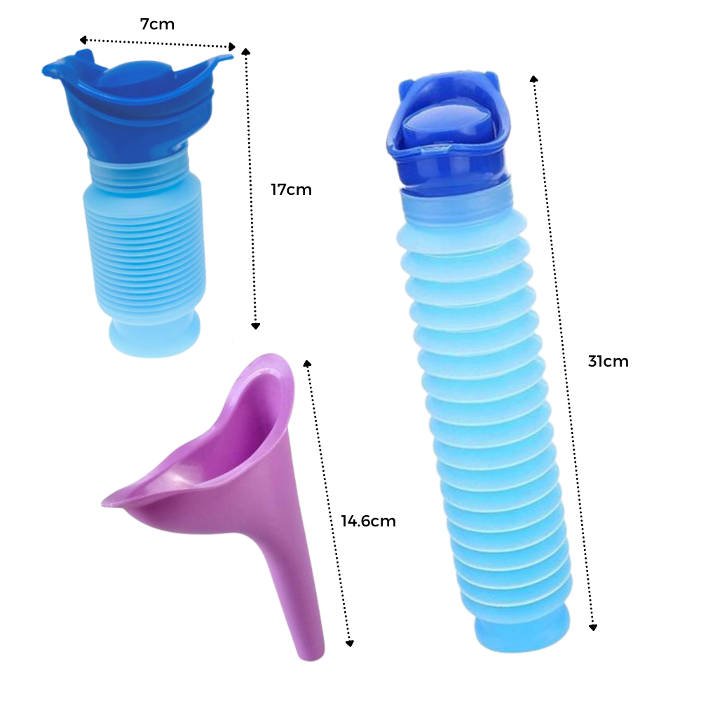 Urinario portátil de viaje - Ozerty