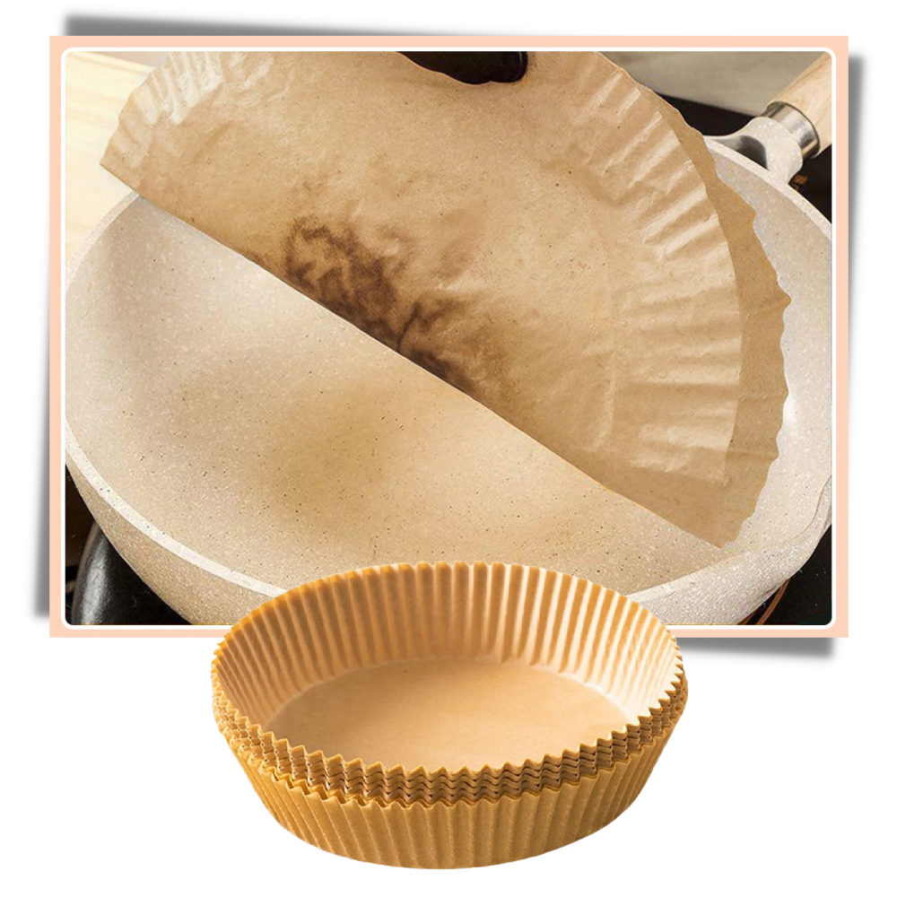 Paquete de papel desechable para freidora de aire - Ozerty