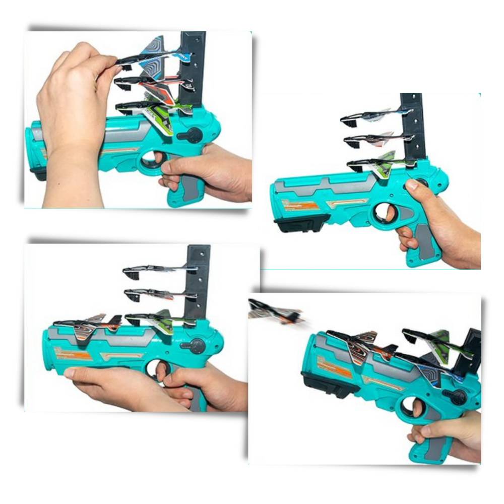 Juguete de catapulta de avión - Ozerty