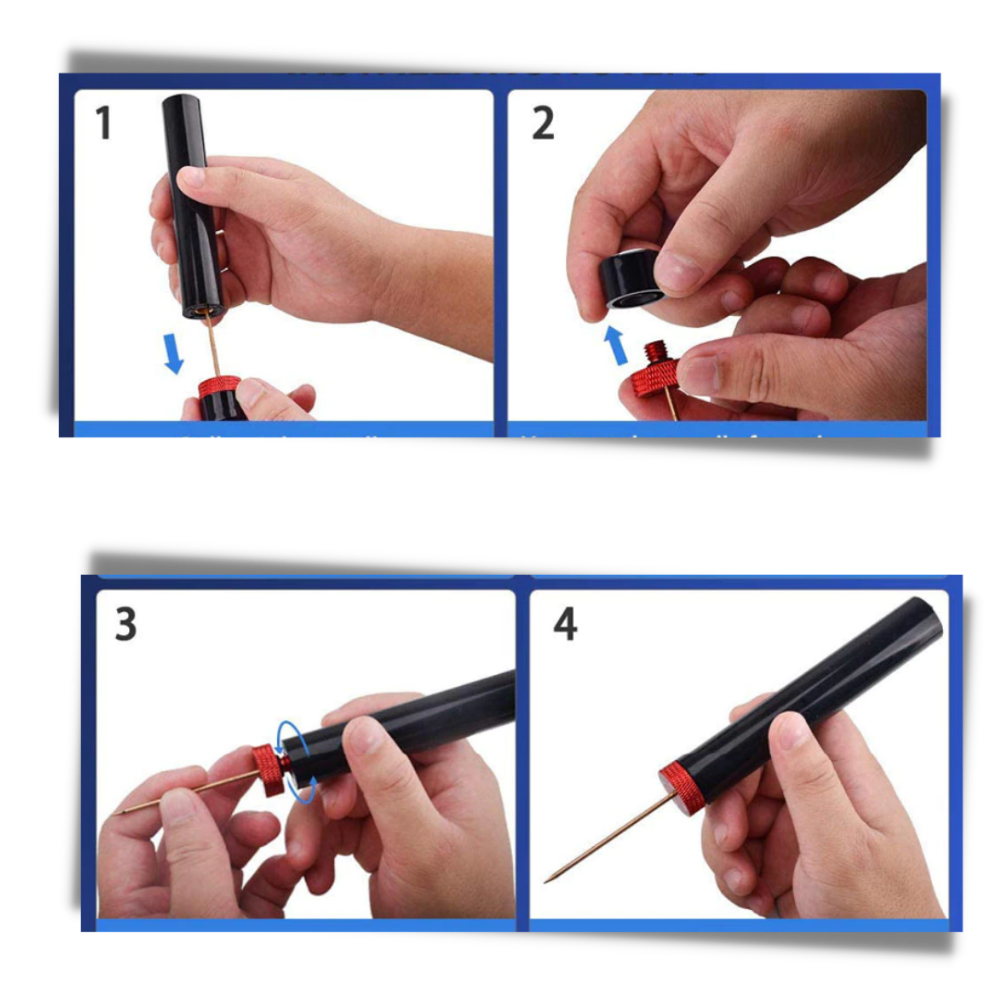 Sacacorchos para vino con bomba de aire - Ozerty