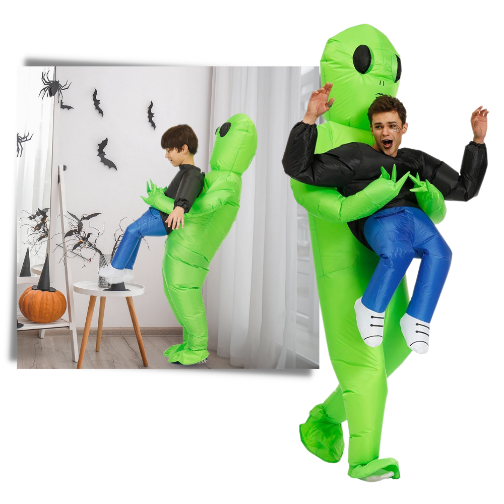 Disfraz de Alien inflable - Ozerty
