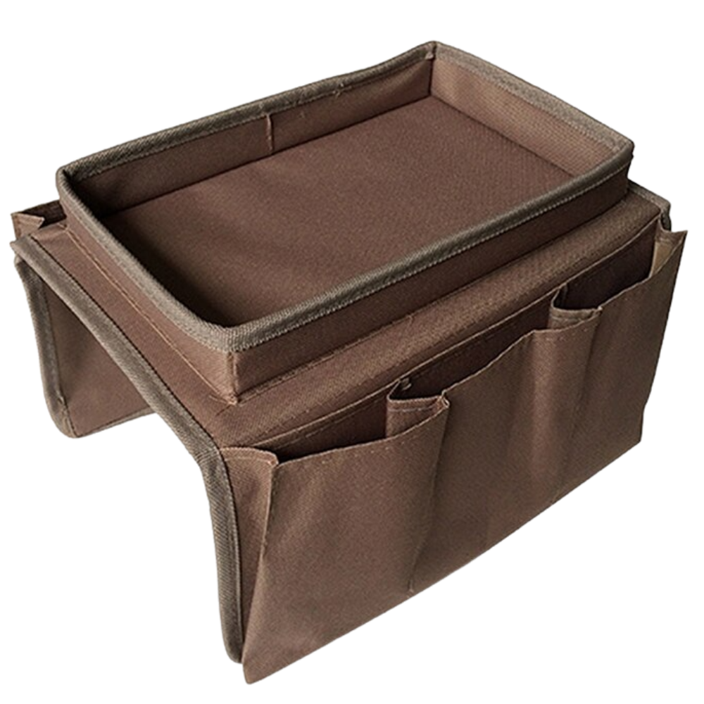 Bolsa de almacenamiento colgante para brazo de sofá - Ozerty