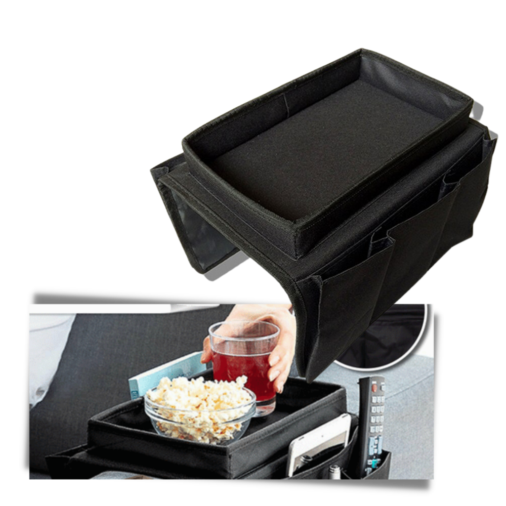 Bolsa de almacenamiento colgante para brazo de sofá - Ozerty