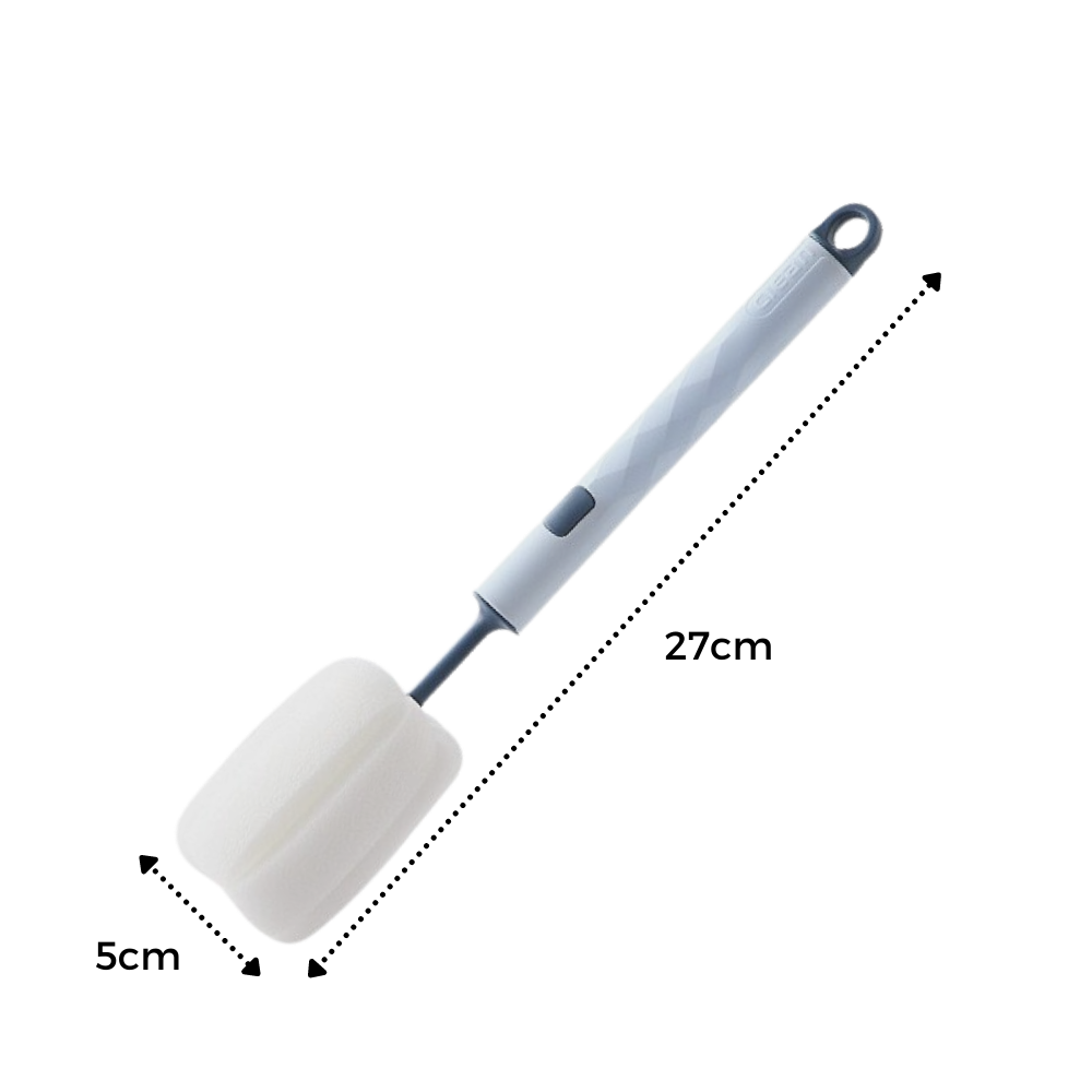 Cepillo con esponja para biberón - Ozerty