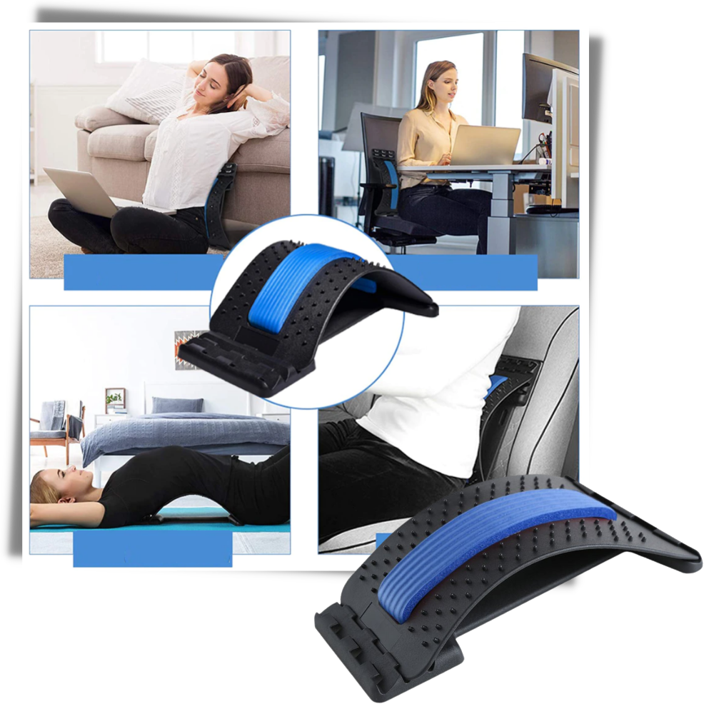 Camilla trasera y masajeador - Ozerty