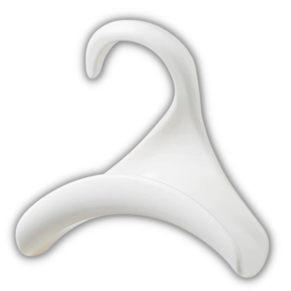 Gancho curvado para colgar bolsas de 2 unidades - Ozerty