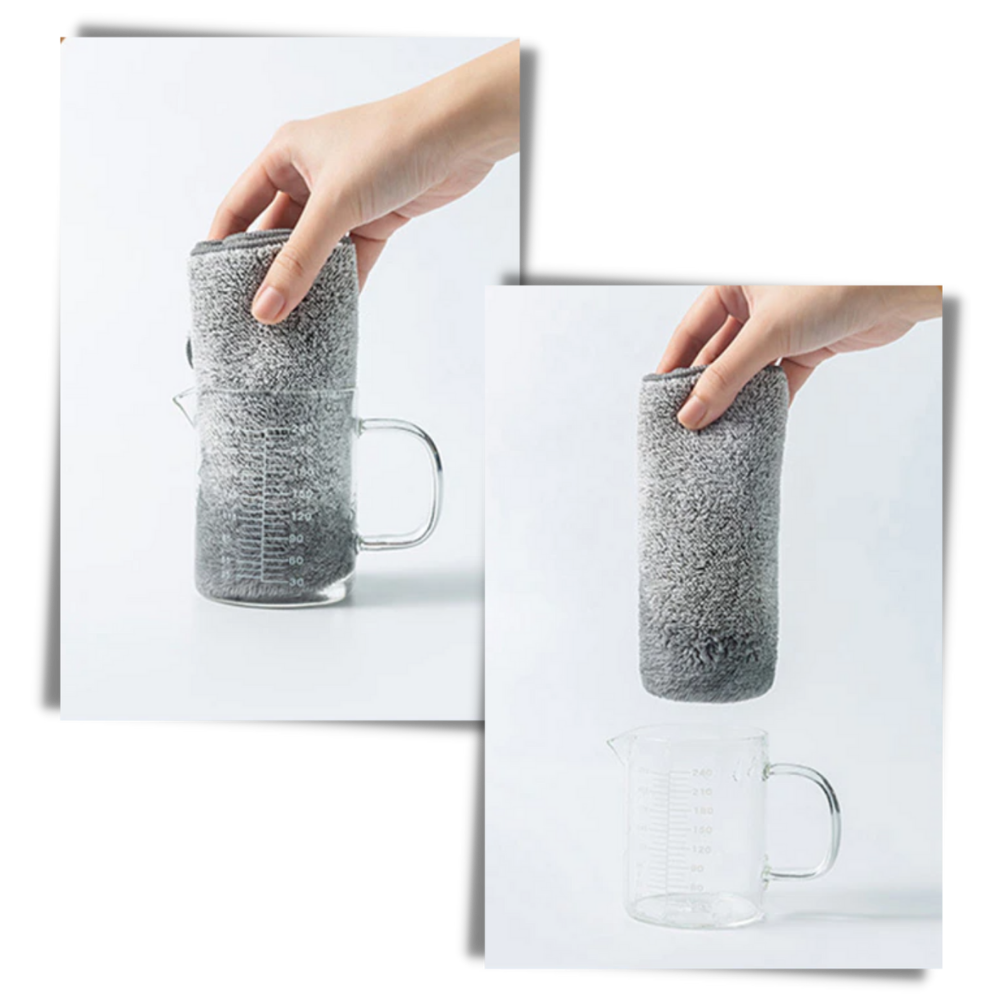 Paño de microfibra de bambú absorbente - Ozerty