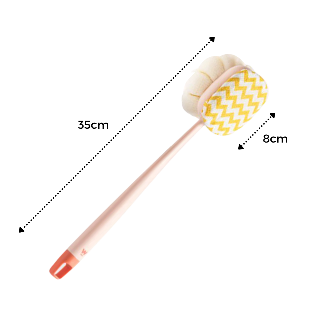 Cepillo de baño exfoliante corporal - Ozerty