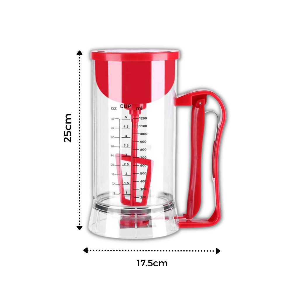 Mezclador y dispensador de masa sin cable - Ozerty