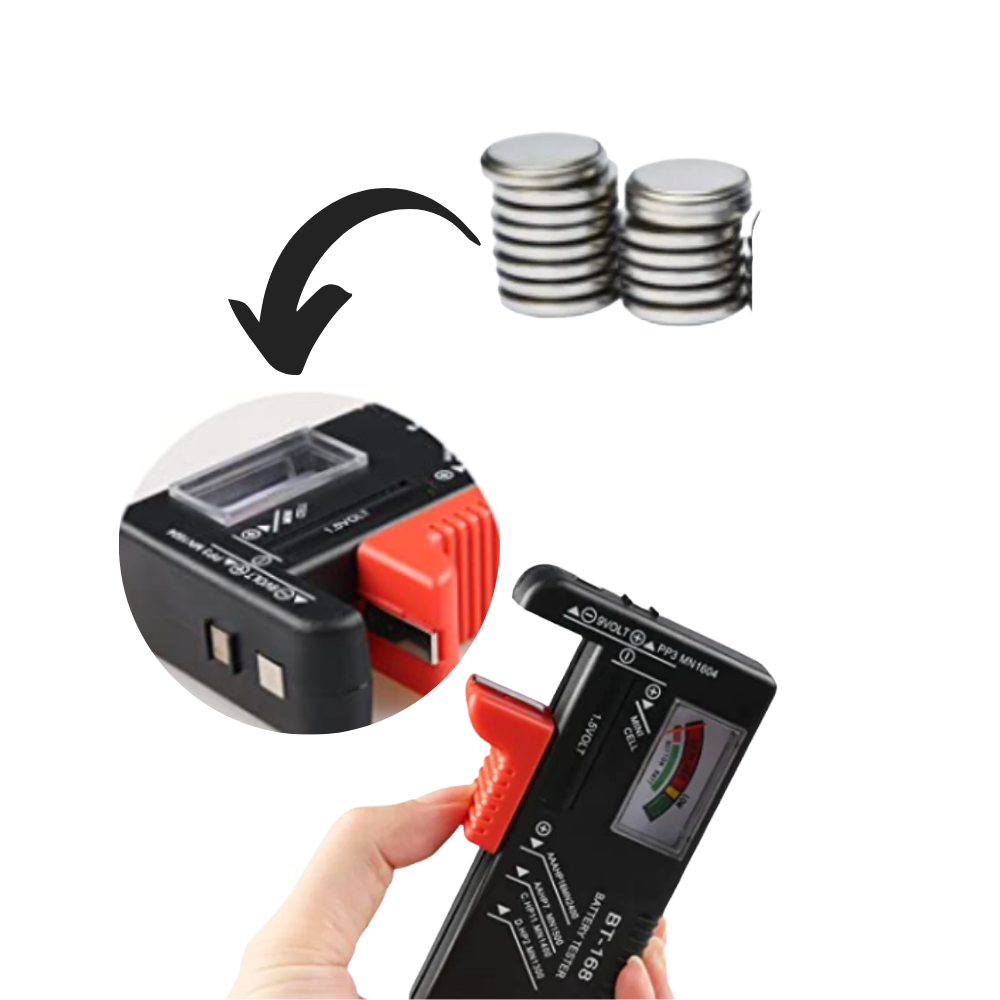 Comprobador de baterías - Ozerty