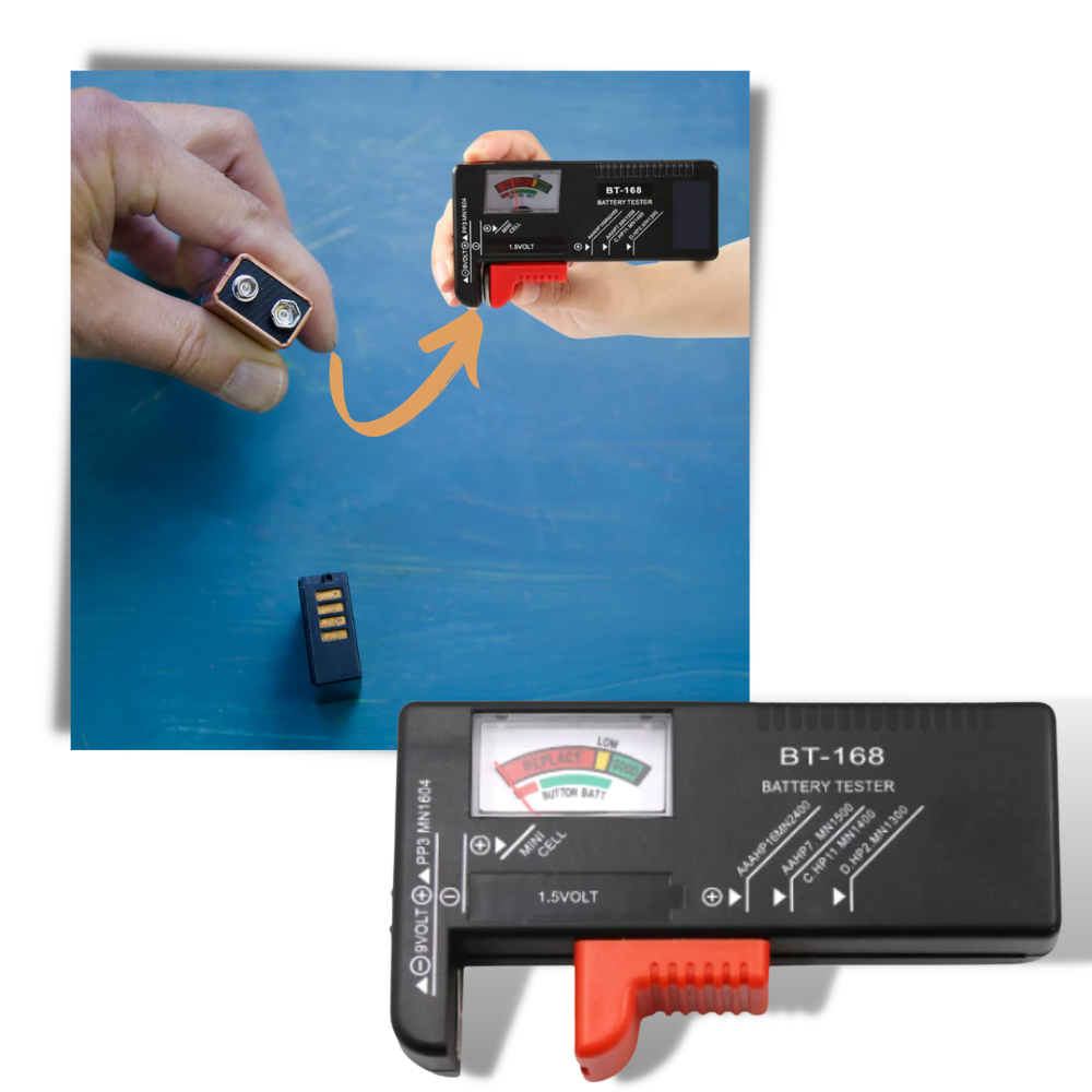 Comprobador de baterías - Ozerty