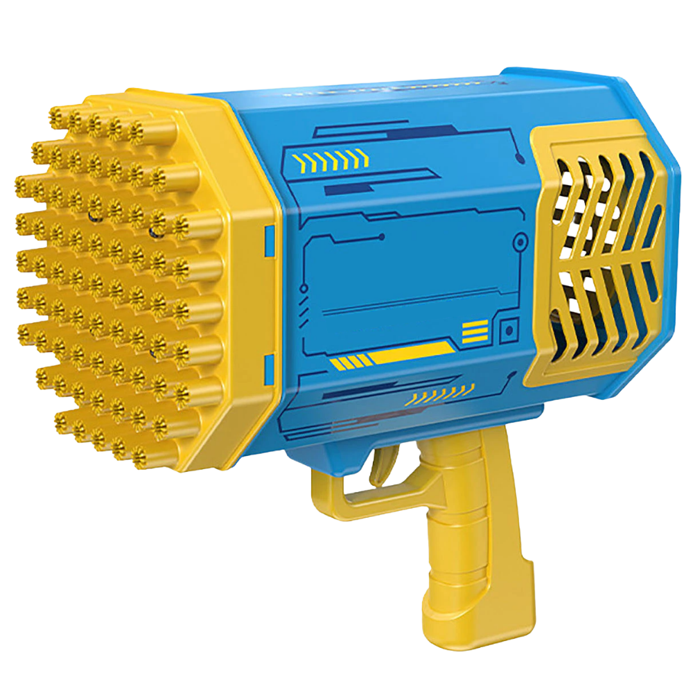 Soplador de burbujas bazooka de 69 agujeros