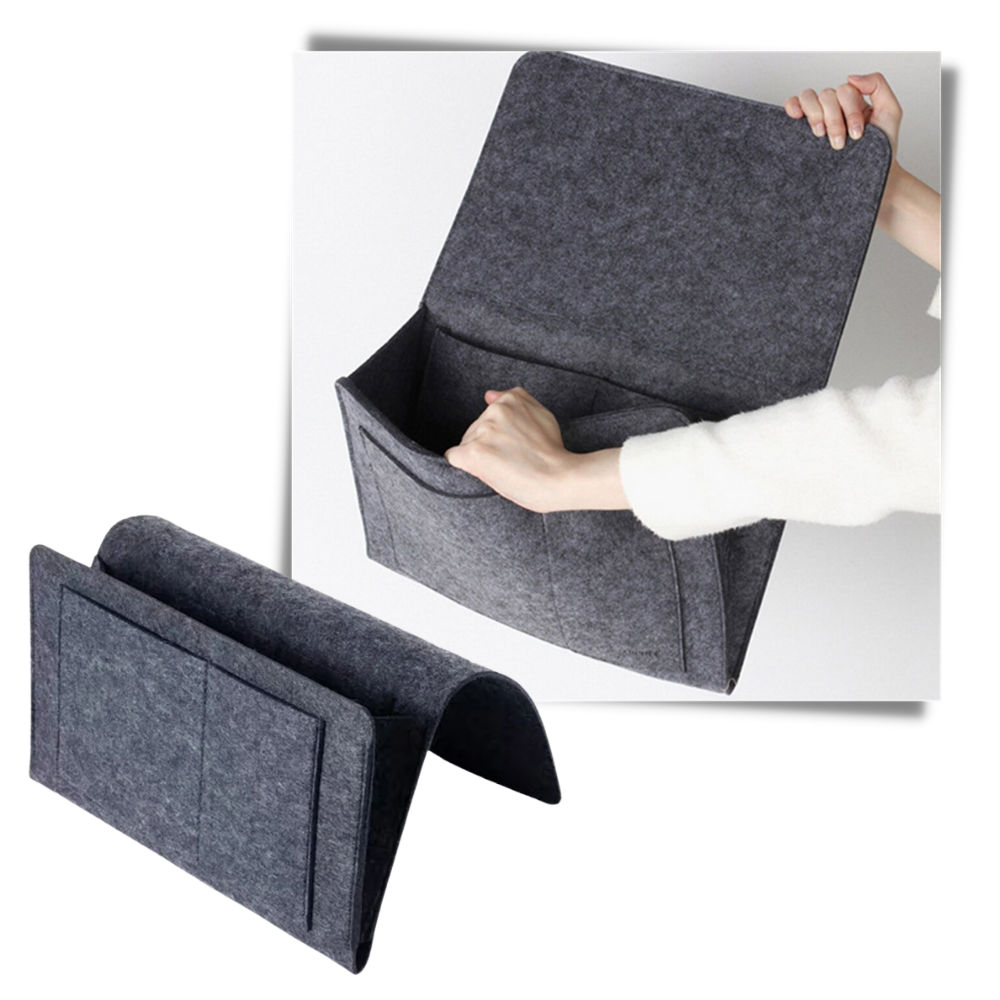 Organizador de bolsillo para la mesilla de noche o el sofá - Ozerty