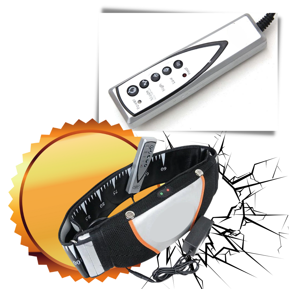 Cinturón adelgazante anticelulítico - Ozerty