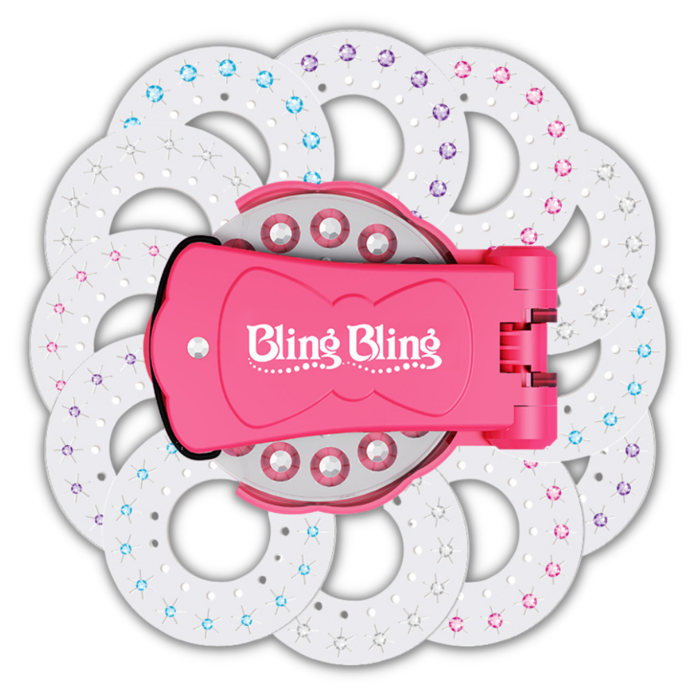 Kit de grapas de diamante para el cabello y la ropa - Ozerty