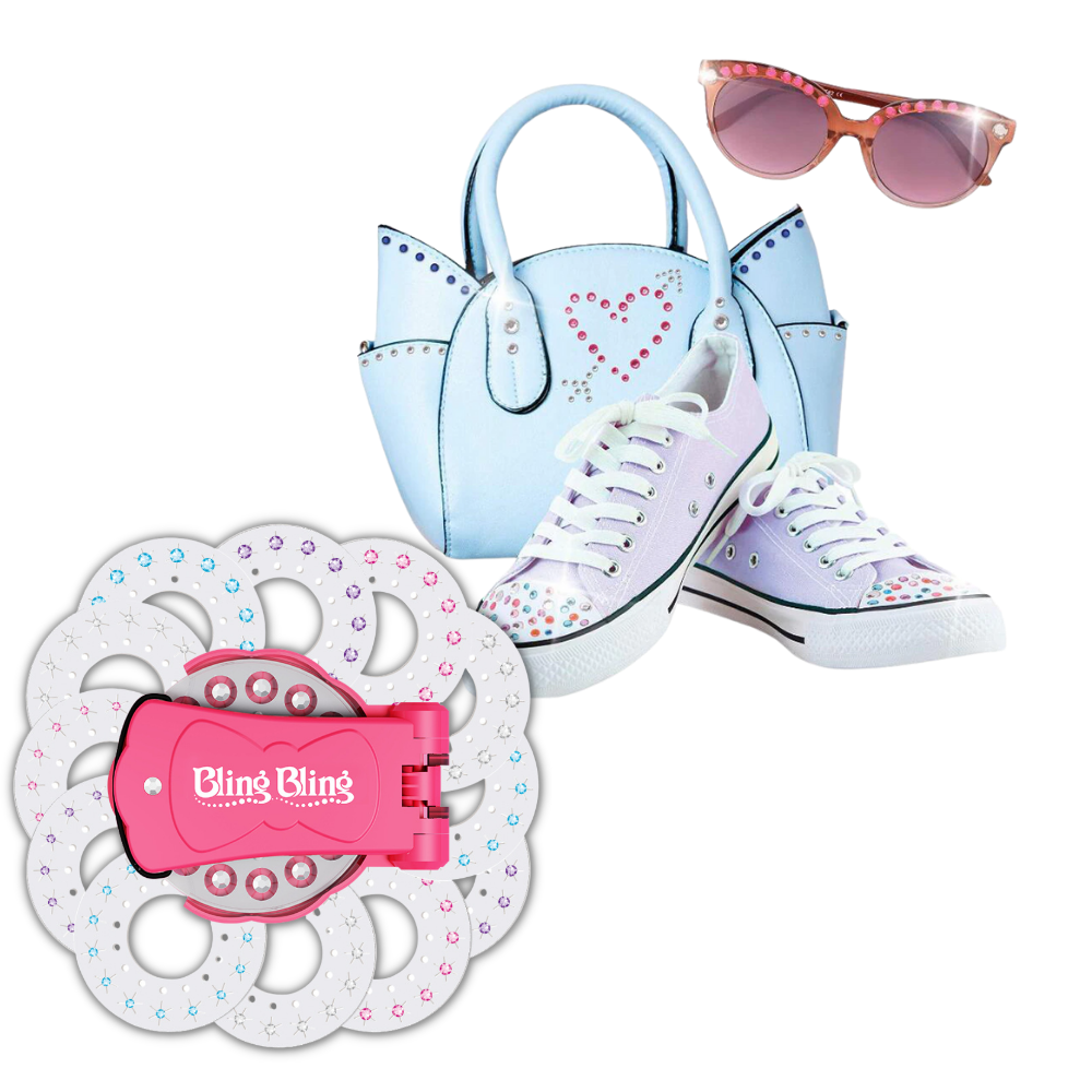 Kit de grapas de diamante para el cabello y la ropa - Ozerty