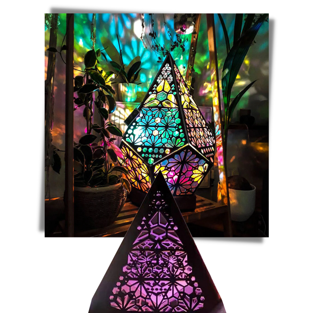 Lámpara de pie led de estilo bohemio - Ozerty